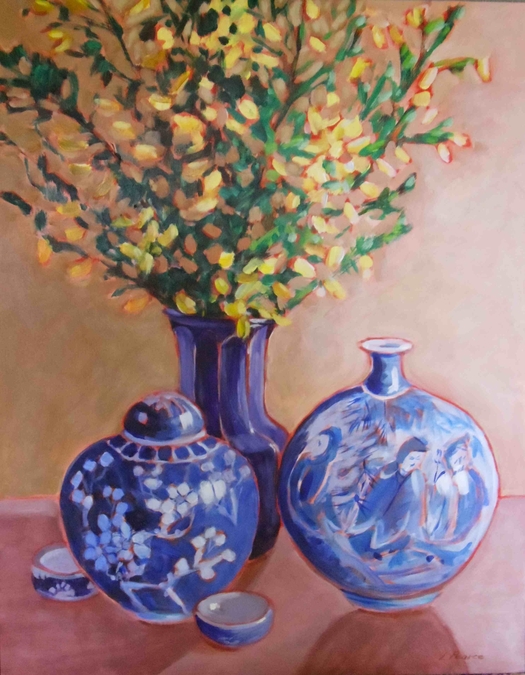 Blue Pots